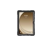 4smarts Housse 540408 pour Galaxy Tab S9 FE 10.9" (27.7cm) Noire, Polycarbonate/TPU, 2 positions, Résistance Chocs/Rayures, 160g