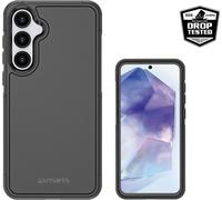 4smarts, Housse de protection pour Galaxy A55 Protection contre les chutes 1.2m, série Defend, noir