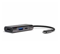 4Smarts Hub USB 3.0 Compact 3 en 1, Gris