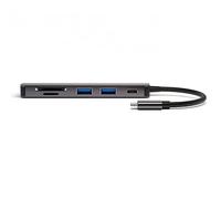 4Smarts Hub USB combiné gris sidéral