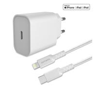 4smarts Kit de charge rapide 20W avec câble Lightning de 1,5m pour iPhone