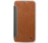 4smarts NOORD Book Case pour Samsung Galaxy S6 Edge marron