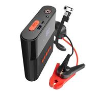 4smarts Powerbank 3-en-1 PitStop LiPo 8800 mAh, compresseur 3,8 bar, booster batterie, Noir