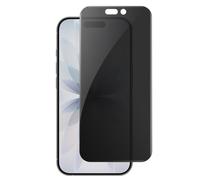 Protection d'Écran pour iPhone 17 Anti-espion en Verre Trempé 4smarts Noir transparent