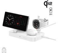 4smarts Qi2 station de recharge Trident avec chargeur pour Samsung Watch blanc (541368)