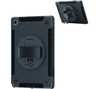 4smarts Rugged Case Grip pour Samsung Tab A8 10.5 (2021) noir Cet étui allie protection optimale et fonctionnalité Grâce à sa structure multicouche, cet étui est extrêmement résistant aux chocs