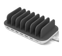 4smarts Station de charge Multi-appareils 6x Ports USB 1x Port USB-C Blanc