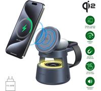 4Smarts Station de recharge Qi2 Aura Sound