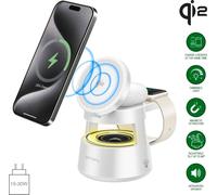 4Smarts Station de recharge Qi2 Aura Sound