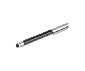 4smarts Stylet Universel 4S466003 Noir/Argent - Compatibilité étendue Apple/Huawei/Samsung/autres - Écran tactile capacitif - Emballage Boîte