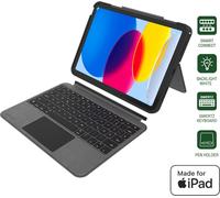 4smarts Tastatur Case 2in1 Solid Smart Connect pour Apple iPad 10