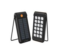 4smarts TitanPack Flex LiPo 10000mAh Noir/Orange, QC 3.0, USB-A & USB-C, 5V/2-3A, Protection Surcharge, 164x84x18mm, Câble Micro-USB inclus