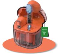 4smarts TWS Bluetooth Écouteurs SkyBuds Lucid En Orange Ergonomiquement Adaptés