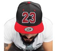 4sold Baseball Cap ABC Letter ABC Casquette Snapback en Rouge/Blanc avec Les Lettres A à Z (23)