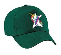 4sold Casquette de baseball licorne colorée pour filles - Casquette de baseball pour enfants - Casquettes mignonnes de sport arc-en-ciel - Chapeau d'été pour écolière - Réglable - Snapback - Vacances,