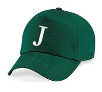 4sold Casquette Garcon Baseball Cap Fille Enfants Chapeau Bonnet Unisexe Botte Green A-Z Alphabet (J)