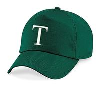 4sold Casquette Garcon Baseball Cap Fille Enfants Chapeau Bonnet Unisexe Botte Green A-Z Alphabet (T)