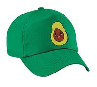 4sold Chapeau de soleil d'été en coton mangue pour enfants - Casquette de sport réglable pour garçons et filles, Avocat Kelly Green, Taille unique