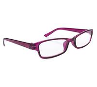 4sold Lunettes pour Jeux vidéo, antireflet Anti-Scintillement écran Filtre la lumière Bleue Tablette TV Gaming réduisant efficacement la Fatigue des Yeux (Puissance + 1.50, Purple)