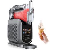 4SWISS SlushieMaster SM026 - Machine à granita et glace 7-en-1 compresseur 1,8L