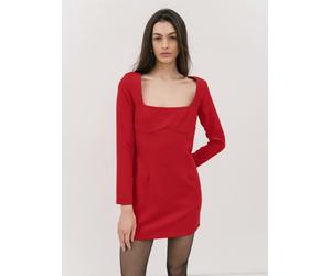 4TAILORS Robe 'Spice It Up' rouge, Taille 38