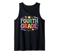 4th Fourth Grade First Day of School Teacher Débardeur