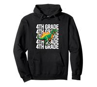 4th Grade Dinosaur T Rex Back to School for Kids Boys Girls Sweat à Capuche