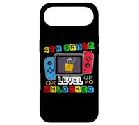 4th Grade Level Unlocked Gamer Back to School Boy Coque pour iPhone Air