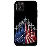 4th of July Fighter Jet US Flag American Military Planes Coque pour iPhone 11 Pro Max