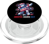 4th of July INDEPEN-Dance Day Blocks Bricks Master Builder PopSockets PopGrip pour MagSafe