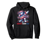 4th of July INDEPEN-Dance Day Blocks Bricks Master Builder Sweat à Capuche