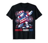 4th of July INDEPEN-Dance Day Blocks Bricks Master Builder T-Shirt