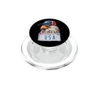 4th of July Independence Day Eagle USA American Patriotic PopSockets PopGrip pour MagSafe