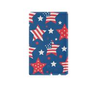 4th of July Independence Day Red and Blue Stars Decorative Unique Covers Wall Plate Tapa para Interruptor de luz Unused Outlet Cover