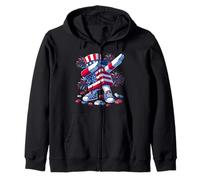4th of July Master Builder USA Flag Patriotic Kids Boys Men Sweat à Capuche
