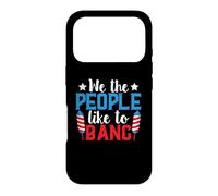 4th of July Patriotic We The People Like to Bang Firework Coque pour iPhone 17 Pro