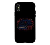 4th of July Spilling The Tea Since 1773 American Flag Coque pour iPhone X/XS