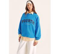 4th & Reckless 4th & Reckless Blue Leon Sweatshirt