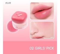 4U2 - Girlfriends' Mousse Lip Cup 02 Girls' Pick