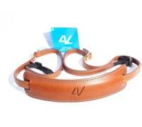 4V Design Lusso Medium Neck Strap Tuscany Leather Brown/Cyan | ✅ Liquidation : parti=parti