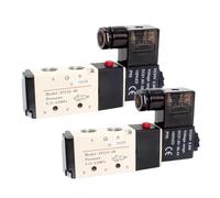 4V110-06 4V210-08 4V310-10 4V410-15 Pneumatic Electric Solenoid Valve Direction Control Solenoid Valve 12V 24V 110V 220V(4V310-08,DC24V)