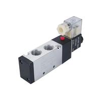 4V210-06/18 4V220-08/10 4V230C/E/P-08/10 Électrovanne pneumatique électrique 5 voies 2 positions de contrôle vanne magnétique air gaz(4V230P-08,DC12V)