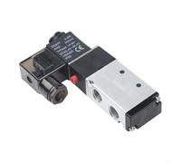 4v210-08 pour électrovanne pilotée pour systèmes d'air Dc24v, unité de commande directionnelle pneumatique fiable, fonctionnement stable dans l'automatisation d'usine et les processus de fabrication