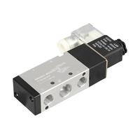 4V310-10 Pneumatic Electric Solenoid Valve Control Air Gas Magnetic Valve 12V 24V 110v 220V Coil Volt 4mm 12mm Hose Fittings(4MM,DC24V)