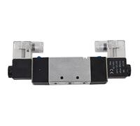 4V320-10 3/8" entrée sortie 1/4" électrovanne d'échappement 2 positions 5 ports (DC12V)