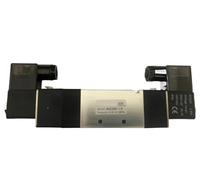4V330C-10 5Way 3Position Dual Solenoid Pneumatic Air Valve 3/8" BSPT DC12V DC24V AC110V AC220V(24V)