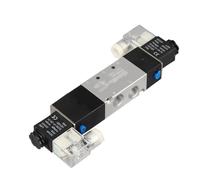 4V330C-10 Pneumatic Solenoid Valve 5/3 Way Double Coil Air Control Valve For Industrial Automation(AC220V)