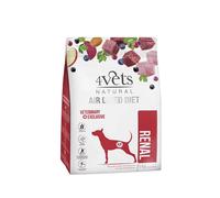 4Vets Aliment sec naturel pour chiens souffrant d'insuffisance rénale (1 kg)
