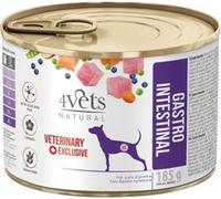 4Vets NATURAL VETERINARY EXCLUSIVE GASTRO INTESTINAL 185g pour les chiens souffrant de maladies de l'appareil digestif, 40488