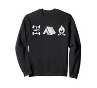 4WD Overland Life - Offroad, Camp, Camp, Campfire Cook Sweatshirt